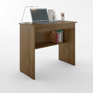 escrivaninha 1 gaveta estudo para quarto mesa computador 70 cm