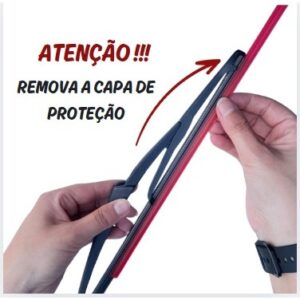 Palheta Limpador Traseiro Peugeot 206 1998 1999 2000 2001 2002 2003 2004 2005 2006 2007 2008 2009
