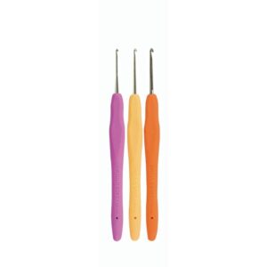 Agulha De Crochê Soft Cabo Emborrachado Círculo – 1 Unidade PROMO