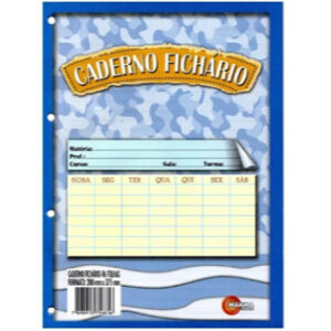 10 Bloco de Fichário Colorido 96 Folhas Maxima REFIL PARA FICHARIO Caderno Universitário com 96 folhas coladas
