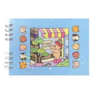 Livro de Colorir Bobbie Goods 100 Folhas ou 50 Folhas 180Gramatura Caderno de Desenho Pintura Coloring Book Bob Bobi God