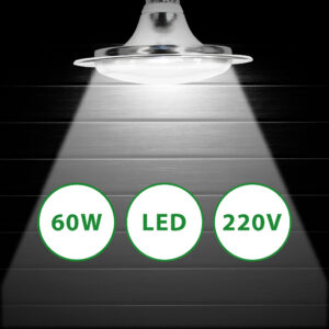 LÂMPADAS LUZ DE CRESCIMENTO RÁPIDO VEGETAL PLANTAS 60W