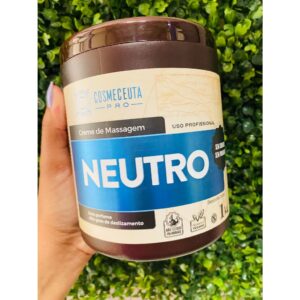 Creme de Massagem Neutro 1kg Cosmeceuta 10 Unidades