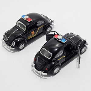 Fusca Polícia Federal Fusquinha Emergencia Miniatura de Ferro Brinquedo de Menino Carro Colecionável