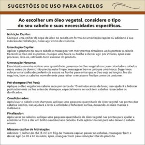 Kit Terapia Capilar Óleos vegetais de Alecrim, Coco e Rícino – 30 ML Cada Aroom Health