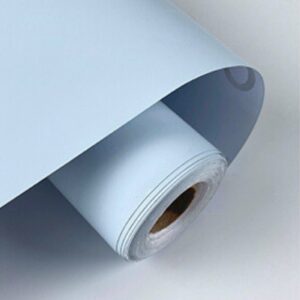 Papel Adesivo Azul 15 Metros para Decoração, Quarto Infantil, Quarto de Bebe