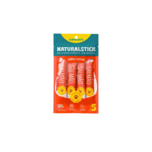 NATURAL STICK SALMÃO COM 5 UNIDADES