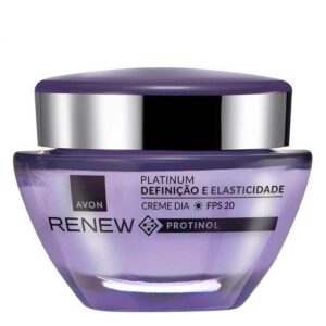 Kit Avon Renew Platinum 55+ Creme Anti-idade Dia E Noite 50g