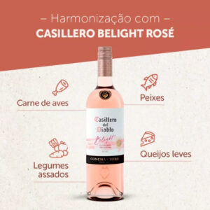 Vinho Casillero Del Diablo Rosé Belight 750ml