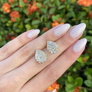 Brinco Gota Banhado a Ouro 18K