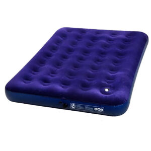 COLCHÃO INFLÁVEL KING SIZE C/ INFLADOR EMBUTIDO MOR + KIT REPARO