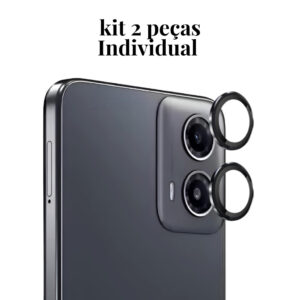Película 3D Vidro Curvada Para Moto G85 + Capa Capinha + Câmera