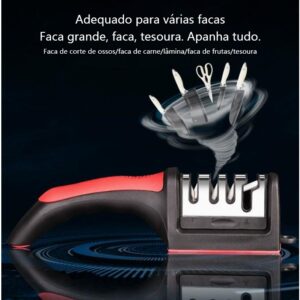 Afiador De Faca Amolador De Fases 3 Profissional – Q9