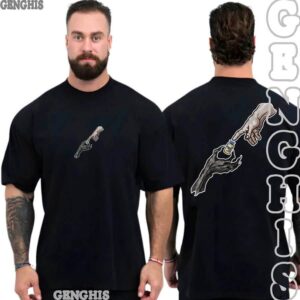 CAMISA MEME ACADEMIA MAROMBA FITNESS CAMSETA UNISSEX OVERSIZED GYM DEDOS TREN SUCO DOS DEUSES