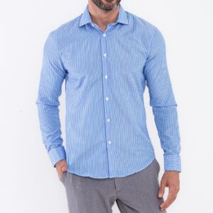 Camisa Social Masculina Slim Fit Fácil de Passar Easy Iron Praticidade Para o Dia a Dia – Várias Cores