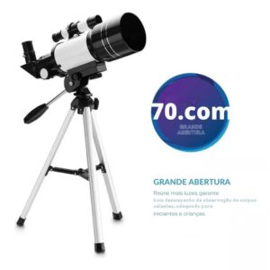 Telescopio astronomico profissional Tripé Ajustável 300mm telescope Astronomica Profissional Telescó