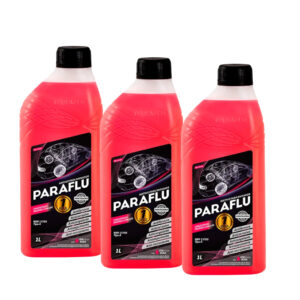 Kit Paraflu Universal Aditivo do Radiador Rosa Pronto para Uso com 1 a 4 unidades