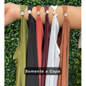 Bata Capa Virginia Boho Chic Tendência Feminina