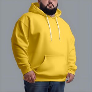 Blusa Moletom Plus Size Liso Premium Slim Algodão Mácio Várias Cores