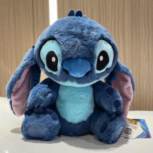 STITCH PELÚCIA 24 E 40CM SUPER FOFINHO ANTIALERGICO MACIO COR AZUL