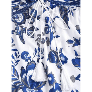SV Vestido Cami longo Estampado Feminino