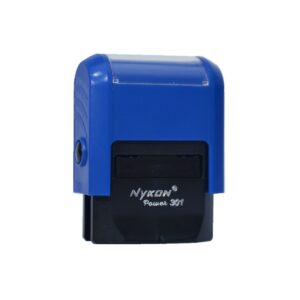 Carimbo Personalizado Nykon 301 27x10mm – Enfermagem Professor Médico Empresarial