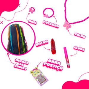 Kit Maquiagem Infantil 10 Itens Completos Make Kit De Maquiagem Criança