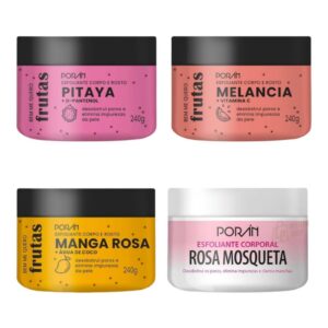 ESFOLIANTE CORPO E ROSTO FRUTAS PORÁN 240G