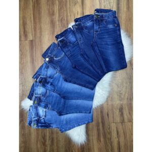 Kit 3 Calças Jeans Meninos Masculino Infantil Crianças Atacado de Roupas Infantis Revenda