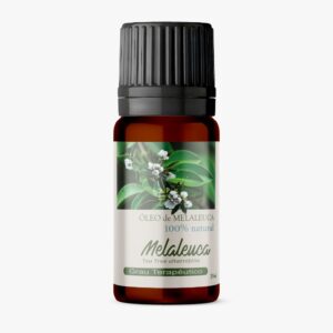ÓLEO ESSENCIAL DE MELALEUCA (TEA TREE) – 100% PURO – FRASCO VIDRO COM GOTEJADOR