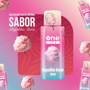 Kit 3 Und Gel de Massagem Corporal e Beijável Ideal para Sexo Oral com Vários Sabores 30g – One Sex