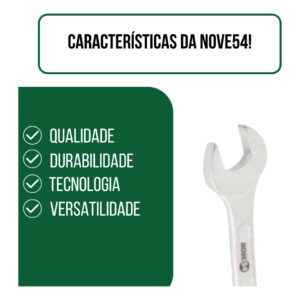 Chave Combinada Jogo 6 A 32 Mm Com 26 Peças Nove54