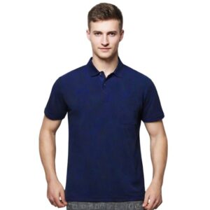 Camisa Masculina Gola Polo Piquet Com Bolso