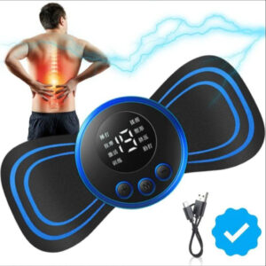 MINI MASSAGEADOR ELÉTRICO PORTÁTIL CERVICAL EMS ALIVIA DORES CORPO PESCOÇO