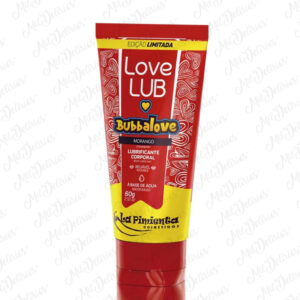 Gel Lubrificante Íntimo Bubbalove Morango Love Lub 60g – La Pimienta