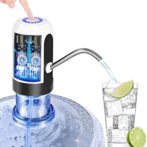 Bomba Elétrica De Galão Universal Com Carregamento Usb Portátil Para Galão Garrafão De Água Promoções