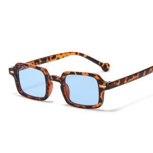 INS ÓCULOS DE SOL QUADRADOS HOMENS MULHERES VINTAGE REBITE MODA DESIGNER CANDY COLORS SOMBRAS