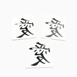Anime Naruto Tatuagem Adesivos Gaara Cosplay Tatuagens À Prova Dwaterproof Água Halloween Prop Acessório De Moda