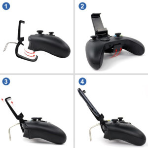 Suporte Para Telefone Celular Xbox Series S/X Controller Wireless Gamepad Mount Stand Clip Game Accessories Ajustável