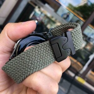 Acessórios De Pulseira De Tecido Respirável De Nylon Para Amazfit GTR 4 3 Pro 2 / Balance / Cheetah Pro / GTR Mini