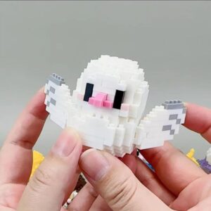 Blocos de Montar de Passarinhos Mini Brinquedos Animais de Brinquedo Brinquedo Educativo