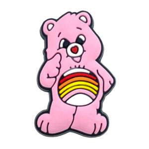 Bonito Urso Padrão Jibbit Sapatos Encantos Acessórios Para Decorações De PVC Apto Sandálias De Slides De Bolha