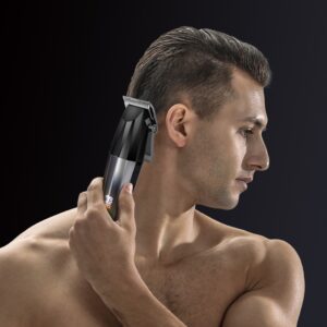 Cortador Elétrico De Diamante Com Display LCD E Aparador De Pelos De Barbear JM-G10