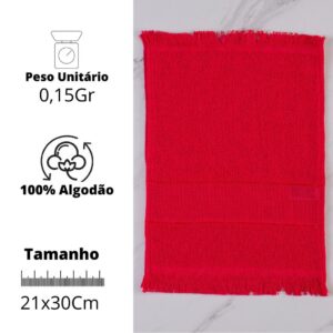Kit 20 Toalhinhas Brancas Mao Social, Artesanato Boca Atacado