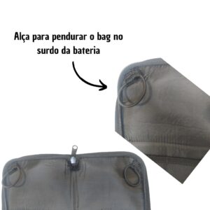 Estojo Capa Bag de Baquetas Super Luxo AVS p/ Até 8 Pares