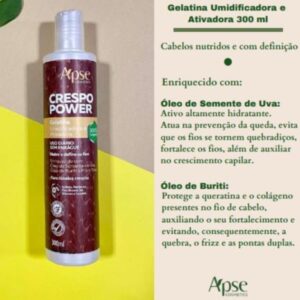 Gelatina Ativadora Apse Crespo Power 300ml