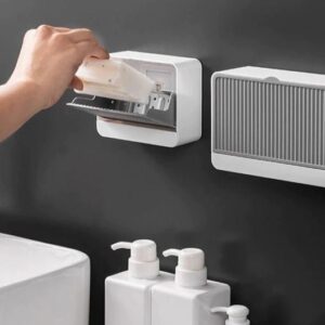 Saboneteira De Parede Com Dreno Porta Sabonete Decoração Banheiro Cozinha Área de Serviço
