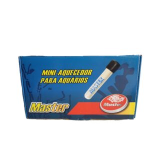 Aquecedor P/ Peixe Betta 2,5w Master + Termometro De Vidro