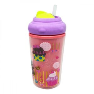 Copo Térmico com Canudo Silicone Cool Multikids Baby BB035