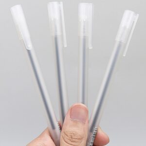 1pcs Caneta Gel 0,5mm Preto Vermelho Azul Tinta Assinatura Canetas De Escrita